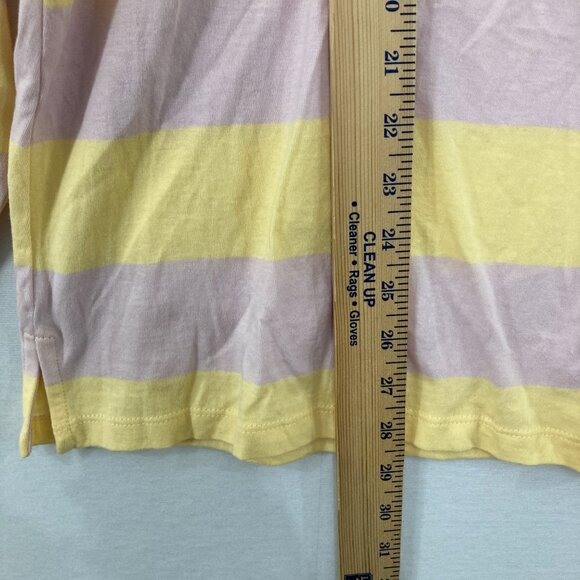 New J. Crew size 2X Striped Cotton Stretch Crew Neck Relaxed Long Sleeve Top - Picture 5 of 10
